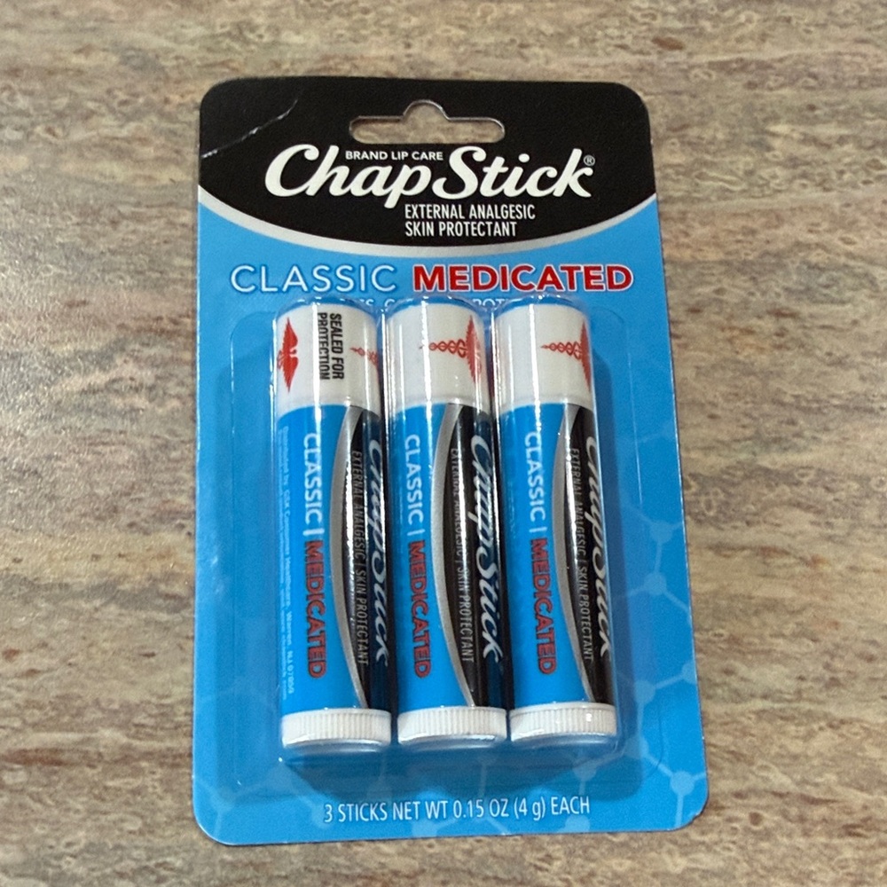 ChapStick Classic Medicated Lip Balm